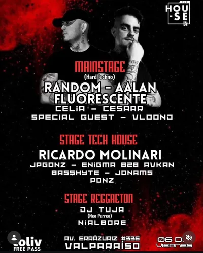 Flyer evento JP Gonz 3